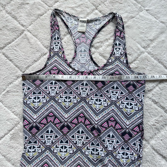 Victoria's Secret PINK | Aztec Layering Racerback Tank | Size Small - Picture 7 of 8